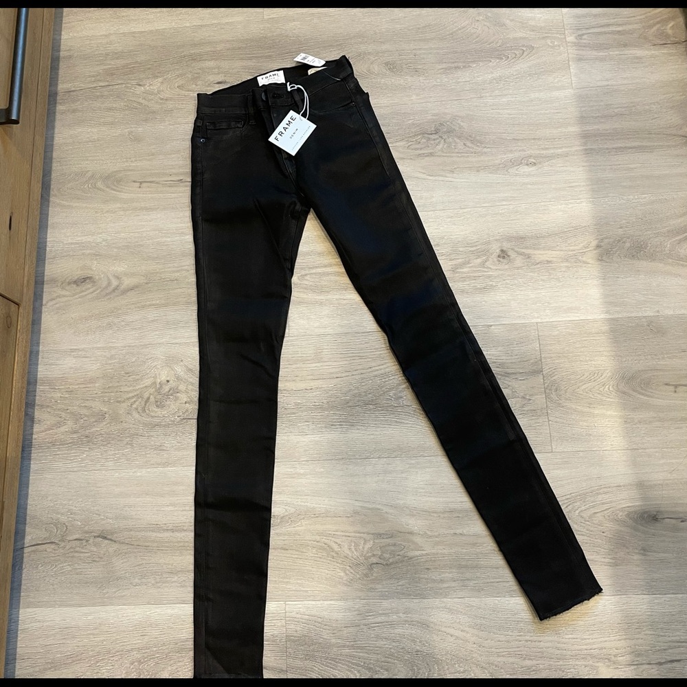 NWT Frame Denim black jeans size 26 - Picture 2 of 6